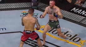 ¡Auch! Conor McGregor sufre durísima lesión en la estelar de UFC 264