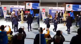 Viral: Ministro de Salud y Violeta Bermúdez bailaron en el Vacunatón - VIDEO
