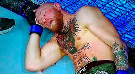 Conor McGregor y el desgarrador grito tras fracturarse el tobillo - VIDEO