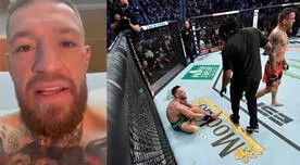 Conor McGregor sobre la victoria de Dustin Poirier en UFC 264: "Fue ilegítima"