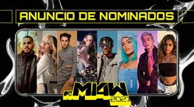 MTV Miaw 2021: lista completa de nominados que estuvieron en el evento