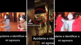 Reportera de ATV pide ayuda para identificar a mujer intentó asfixiarla durante protesta