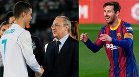Real Madrid: viralizan declaraciones fake de Florentino Pérez contra Cristiano Ronaldo