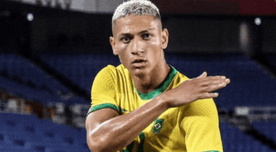 Richarlison arrasa en Tokio 2020 con triplete en Brasil vs Alemania - VIDEO