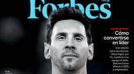 Revista Forbes elogia a Messi en su nueva portada