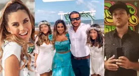 Julián Alexander compartió foto con las hijas de Ethel Pozo en redes: "Con mis chicas"