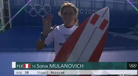 Sofía Mulánovich clasificó a la ronda 3 de los Juegos Olímpicos Tokio 2020
