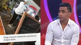 ¿Diego Chávarri se quedó 'misio'?: exfutbolista es captado vendiendo canchita