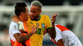 Cueva dio detalles de su conversación con Neymar tras el Perú vs Brasil por Copa América