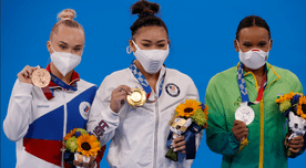 Sunisa Lee heredó corona de Simone Biles tras ganar medalla de oro en final individual de gimnasia artística