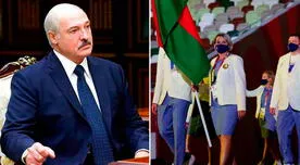 Presidente de Bielorrusia critica a sus atletas por no ganar medallas en Tokio 2020