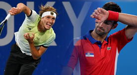 Novak Djokovic se despide del oro en Tokio 2020 tras caer ante Alexander Zverev