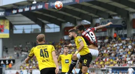 Con Haaland: Dortmund no tuvo problemas y goleó 3-0 al Bologna en amistoso internacional