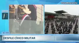 Pedro Castillo abandonó tribuna de honor para dirigirse a Piura tras el sismo - VIDEO