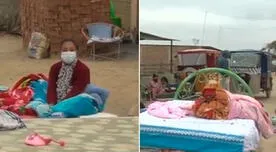 Piura: Personas acampan fuera de sus hogares al registrarse más sismos en Sullana