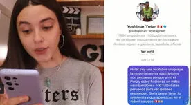 Youtuber uruguaya escribe a jugadores peruanos y se sorprende con la respuesta - VIDEO