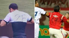 Como la 'U' en 2011: dibujan con plumón número en camiseta de Patricio Álvarez