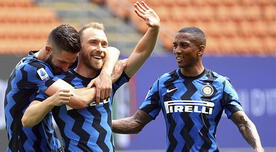 Christian Eriksen causa alegría en Inter de Milán tras llegar a Italia