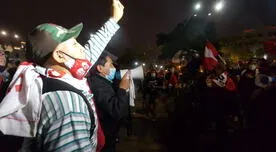 Simpatizantes de Fuerza Popular y Perú Libre se enfrentan en Plaza San Martín