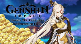 Genshin Impact: consigue fácilmente 200.000 Mora en Liyue - GUÍA