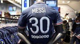 ¡Corran que vuela! Ya se vende en Perú la camiseta del PSG con el nombre de Lionel Messi