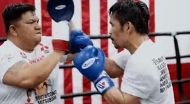 Manny Pacquiao y su asombrosa preparación para pelea contra Yordenis Ugás