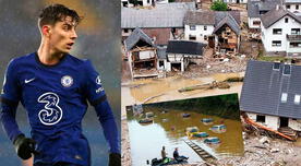 Kai Havertz, figura del Chelsea, ayuda a Alemania: "Con las inundaciones lo han perdido casi todo"