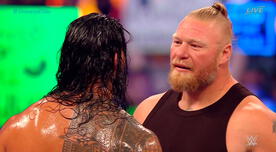 Brock Lesnar volvió a la WWE y apareció en SummerSlam para retar a Roman Reigns