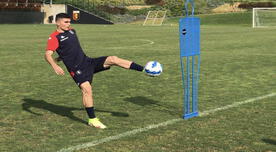 Johan Vásquez sostuvo su primer entrenamiento con el Genoa de Italia