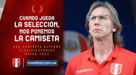 Eliminatorias Qatar 2022: Selección Peruana estrenará camiseta alterna