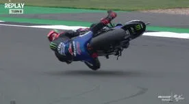 Piloto francés sufrió caída, se repuso y registró el mejor tiempo en MotoGP