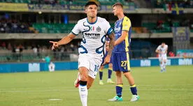 Inter vs. Hellas Verona: Joaquín Correa anotó el tercero y sentenció el partido