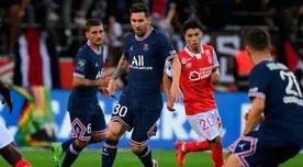 PSG ganó 2-0 al Reims en el debut de Lionel Messi