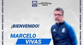 Alianza Atlético oficializó al entrenador Marcelo Vivas para lo que resta de la Liga 1