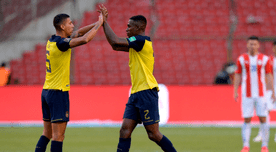 Eliminatorias: Ecuador venció 2-0 a Paraguay en los minutos finales