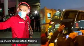 Perú vs. Uruguay: Con Guerrero a la cabeza, la selección llegó al Nacional