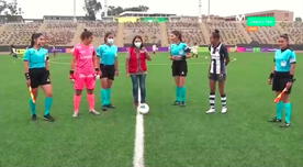 Alianza vs. Universitario: Anahí Durand dio el play de honor en la final femenina