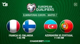 ChaskiBet: Portugal buscará el liderato en la décima jornada de las Eliminatorias