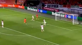 Pinturita de Holanda y gol de Memphis Depay