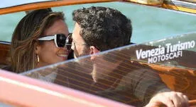 Jennifer López y Ben Affleck: pareja llega 'de la mano' al Lido de Venecia