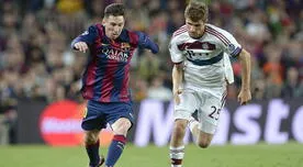 Thomas Muller: "No puedo valorar al Barcelona sin Lionel Messi"