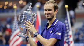 Daniil Medvédev ganó a Novak Djokovic en la final del US Open 2021