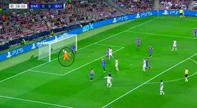Barcelona vs Bayern: Ter Stegen tuvo una espectacular atajada para negarle el gol a Sané