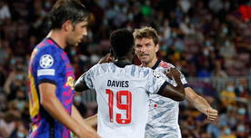 Thomas Müller anotó el 1-0 del Bayern Múnich sobre el Barcelona