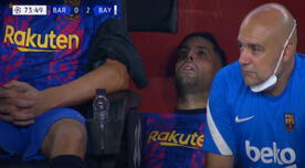 Jordi Alba y Pedri terminaron lesionados en Barcelona tras goleada ante Bayern