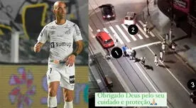 Diego Tardelli fue 'apretado' por hinchas de Santos tras ser eliminado de Copa Brasil