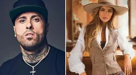 Nicky Jam y la modelo Aleska Genesis oficializan su relación con una tierna fotografía