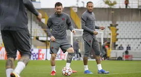 Lionel Messi y su dorsal 30 que ya luce en el Parque de los Príncipes para el PSG vs Lyon