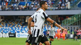 Juventus vs. Milan: Morata anotó y madrugó con un golazo a los Rojinegros