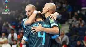 Argentina avanzó a octavos del Mundial de Futsal como líder del grupo F